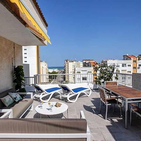 Atico Terrazas Playa Gandia Apartman Playa de Gandia Kültér fotó